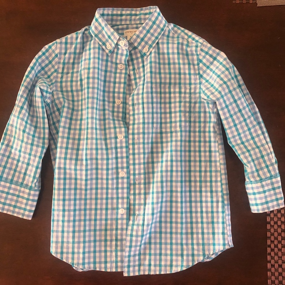 Crew cuts size 4/5 Button-up